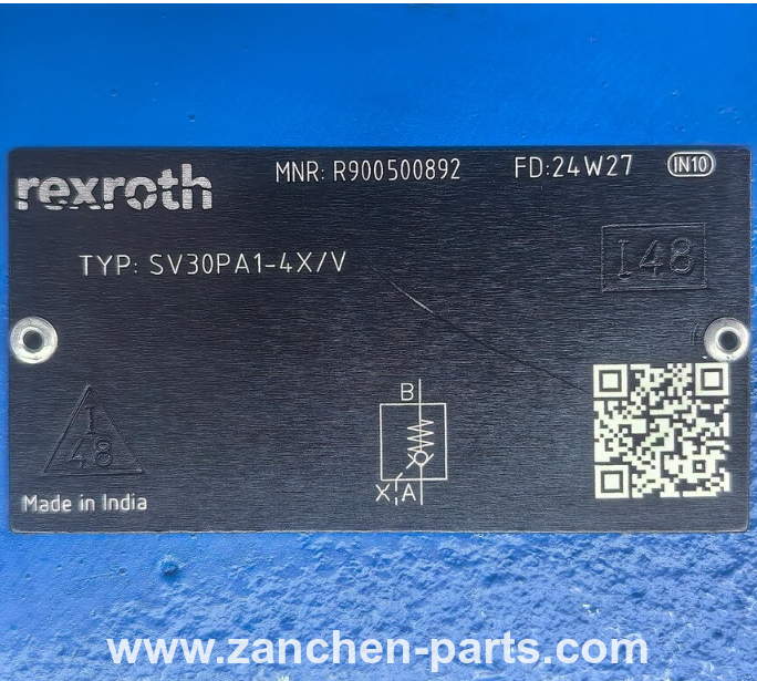 Rexroth R900500892 Pressure Control HY-CHECK Valve SV30PA1-4X/V